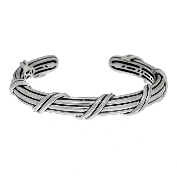 Peter Thomas Roth Designs Signature Classic Oval Cuff in Sterling Silver